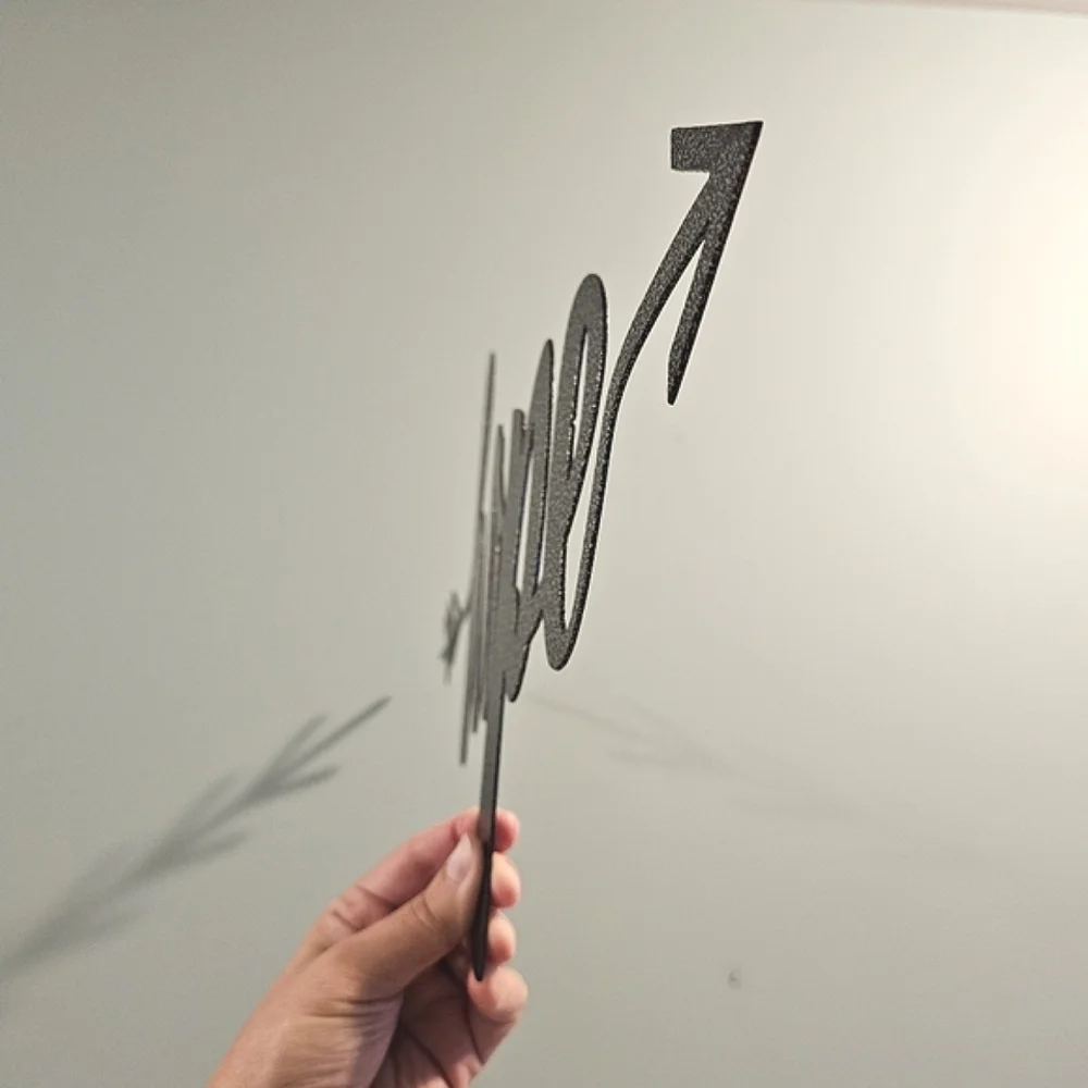 HP🎉 "Hope" Arrow Decorative Metal Wall Sign - Picture 5 of 8